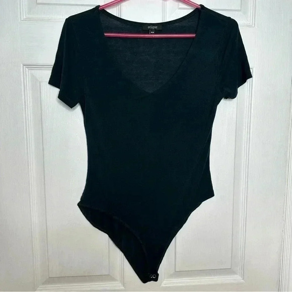 Eclipse Bodysuit V-Neck  Green Size Medium - Picture 1 of 16